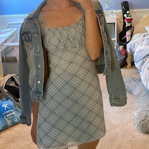 Blue Plaid Dress from Social Tourist